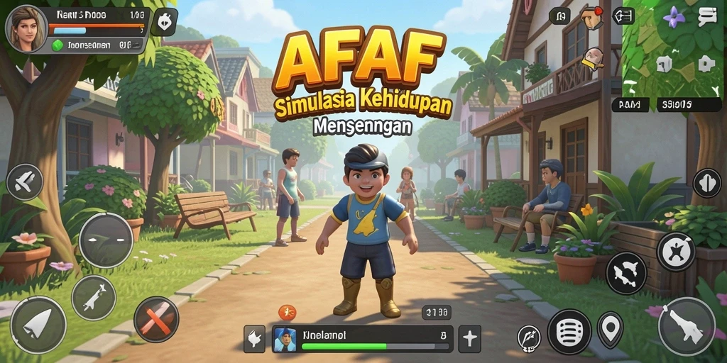 Gameplay AFAF yang imersif dan menyenangkan.