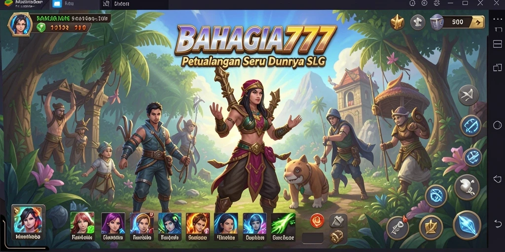 Tampilan gameplay menarik dari BAHAGIA777 yang menampilkan strategi dan pertarungan.