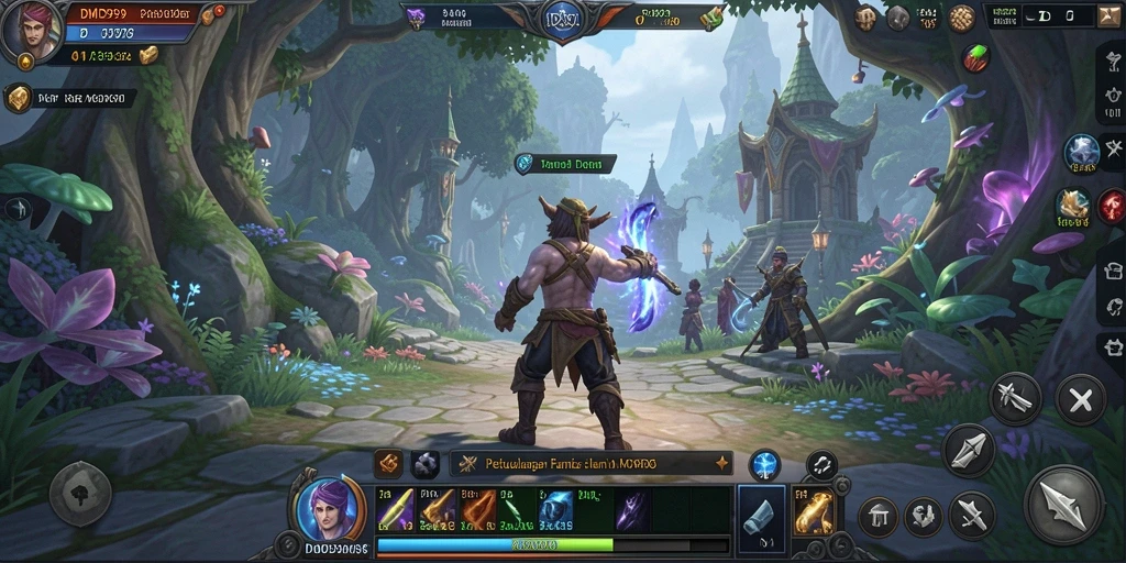 Gameplay seru DMD999 di dunia MMORPG yang mendebarkan.