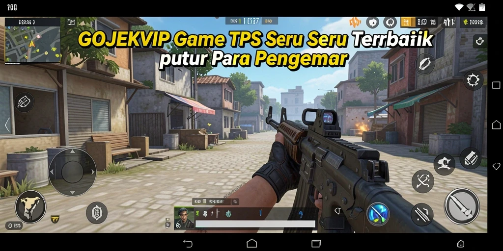 Tampilan gameplay menegangkan dari GOJEKVIP dengan aksi seru