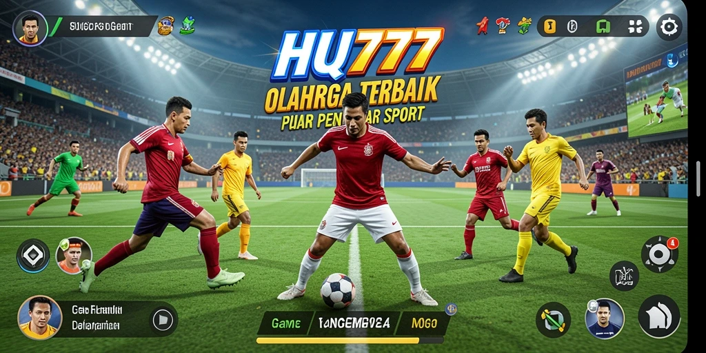 Tampilan gameplay HQ777 yang mendebarkan dalam olahraga.