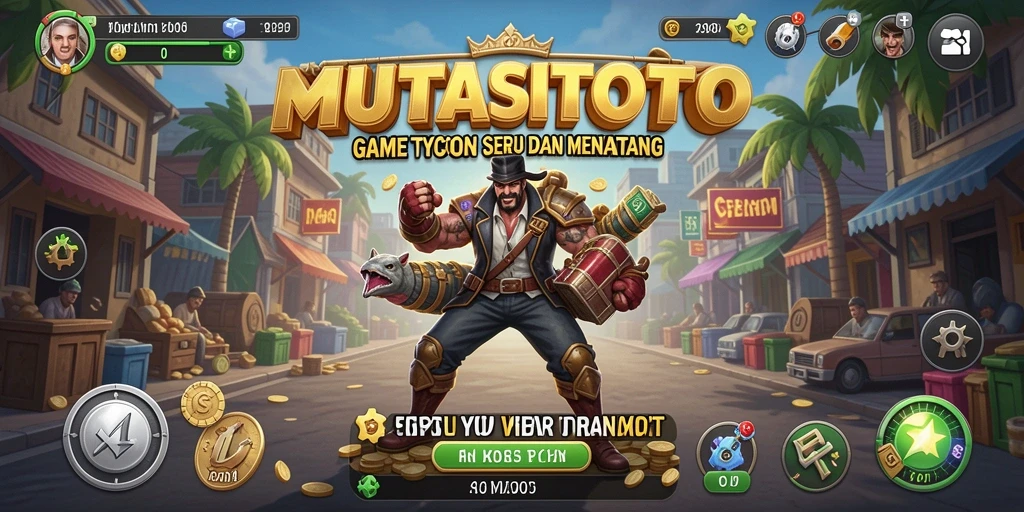 Tampilan gameplay yang menarik dan menantang dari MUTASITOTO.