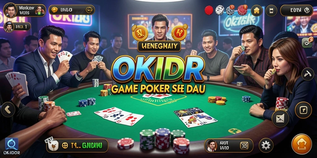 Pengalaman seru bermain Poker di OKIDR.