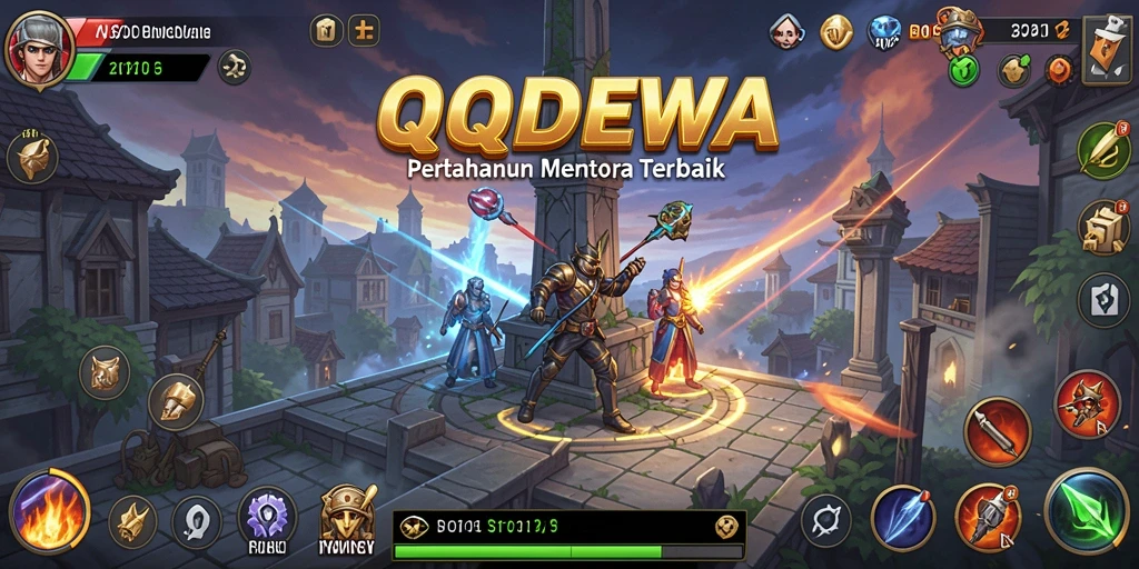Gameplay Tower Defense yang mendebarkan di QQDEWA.