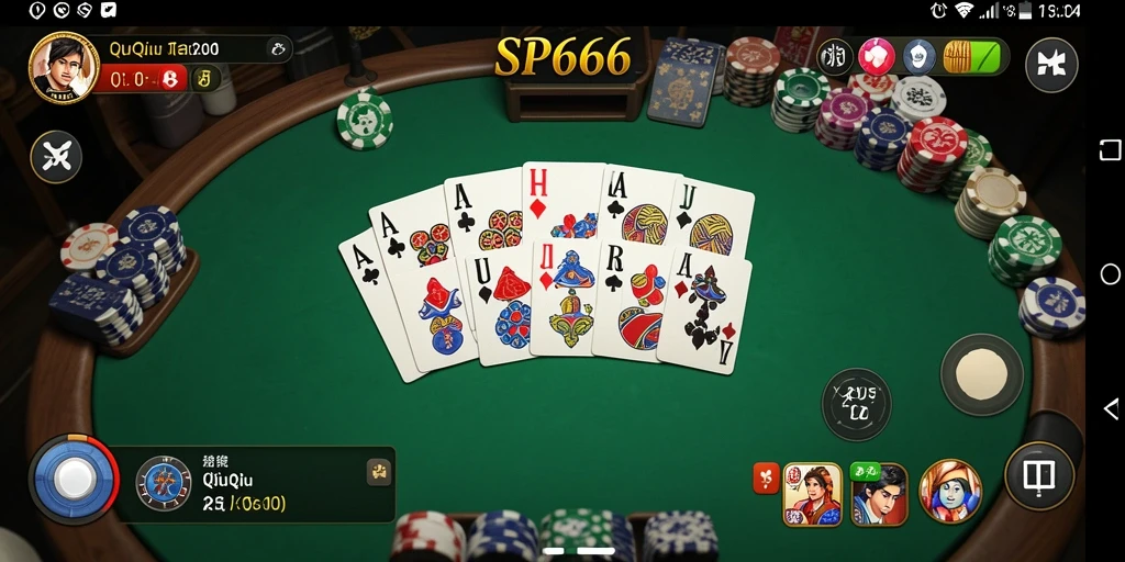 Gameplay QiuQiu yang seru dan menantang di SP666.