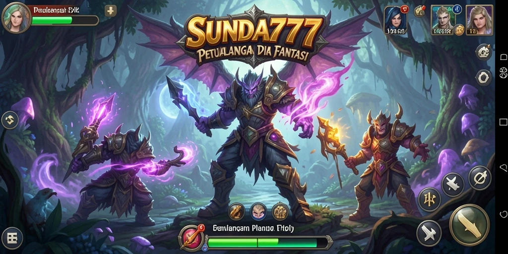 Tangkapan layar SUNDA777 menampilkan aksi seru dan karakter yang menarik.